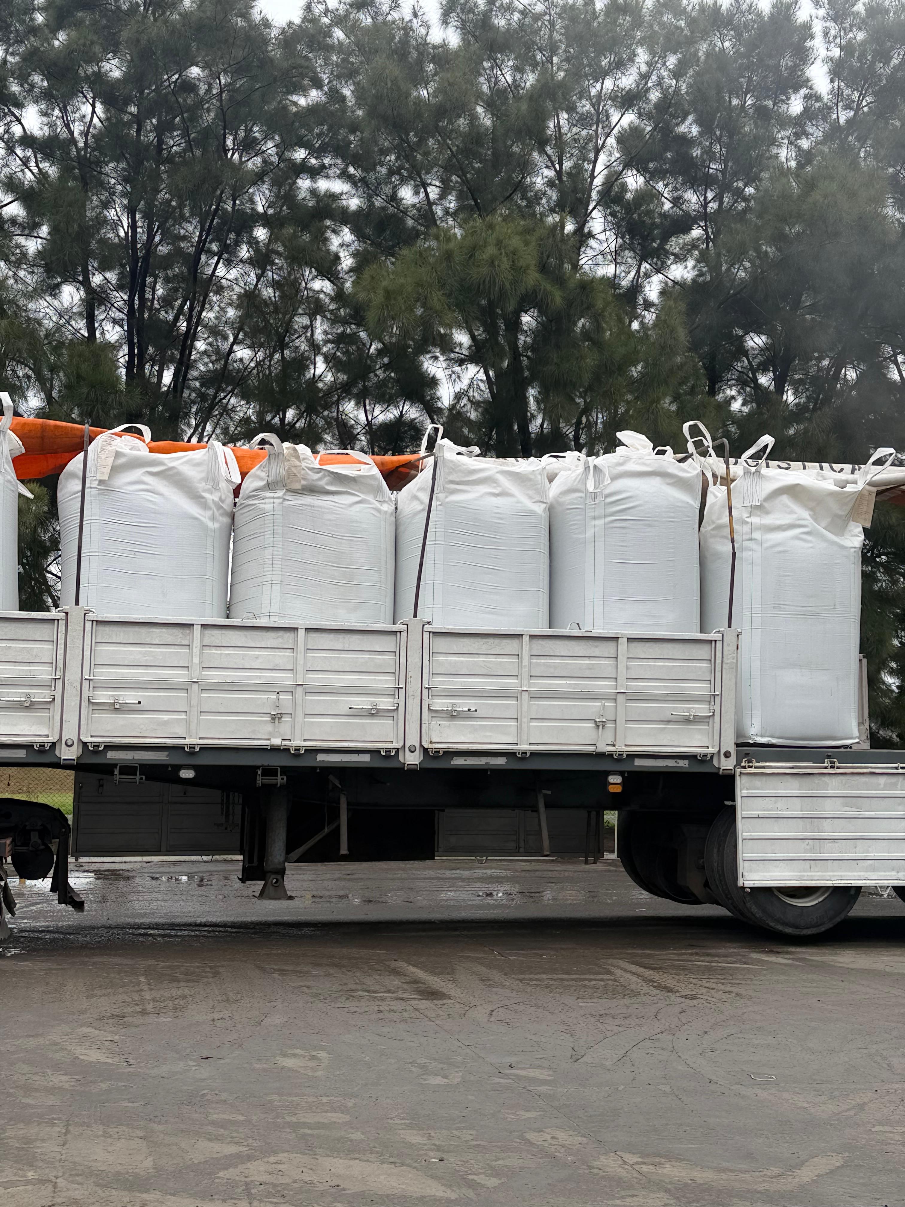 Bolsones Big Bag transportados en un camión